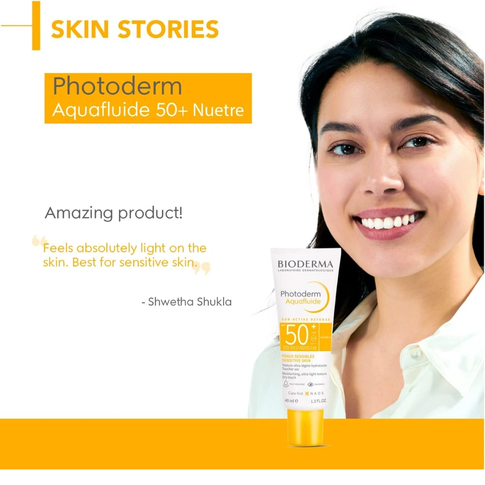 Bioderma photoderm aquafluide spf 50 daily face sunscreen for sensitive skin 40ml 3