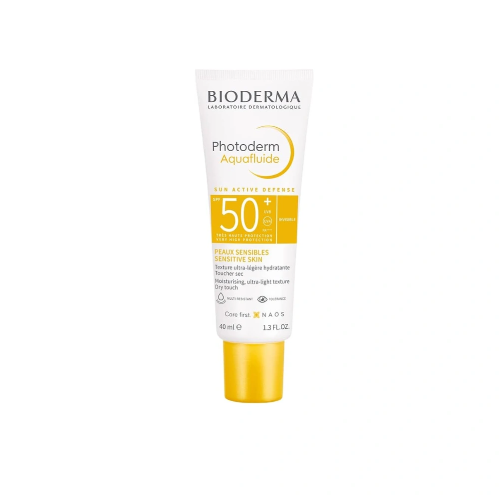 Bioderma photoderm aquafluide spf 50 daily face sunscreen for sensitive skin 40ml 7 1
