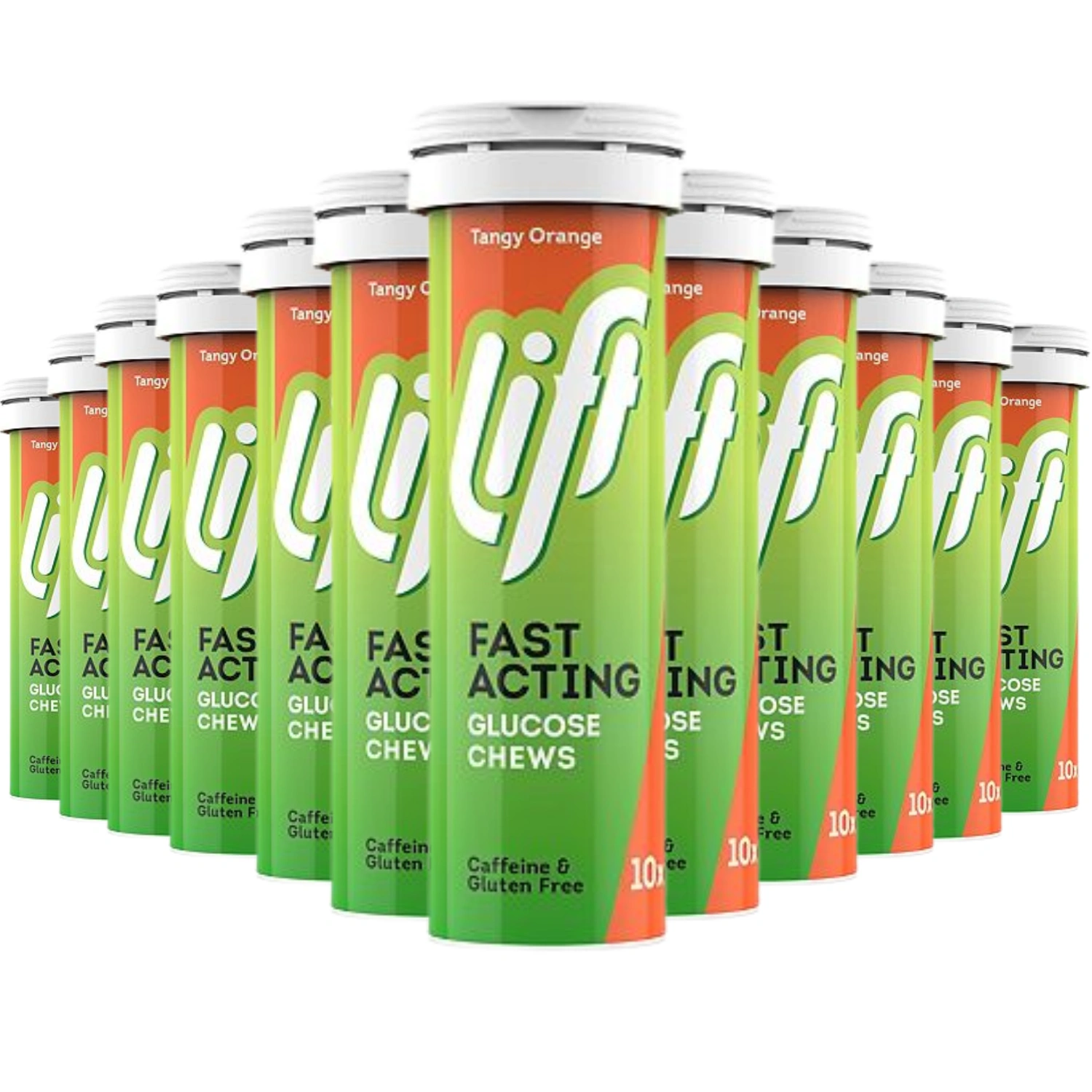 Lift fast acting glucose chews tube orange 10 pack (1)